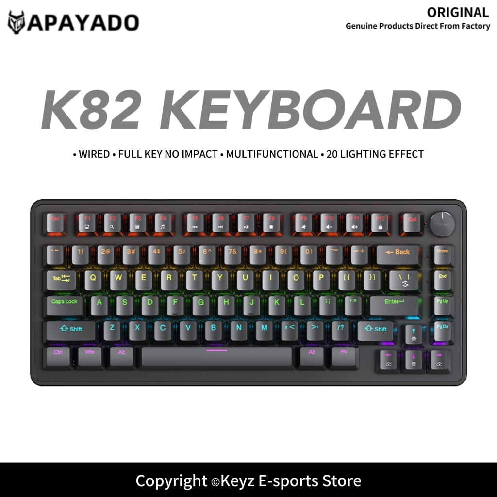 Портативная проводная механиче – обзор и цена Gaming Keyboard Hot Swappable